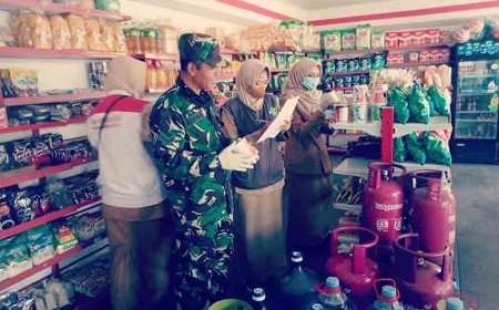 Sweaping Makanan di Pasar Jatilawang dan Pasar Wanaraja