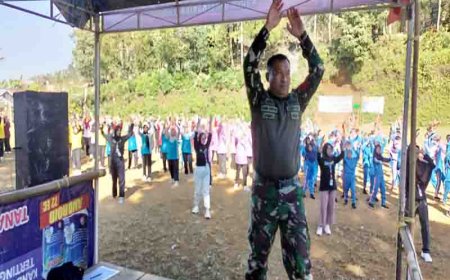 Desa Balun Semarakan Hari Proklamasi Kemerdekaan Republik Indonesia dengan Berolahraga