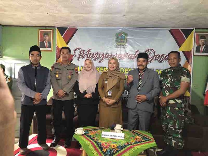 Pgs Danramil 17/Wanayasa Hadiri Musyawarah Desa Pemilihan Kepala Desa Pengganti Antar Waktu