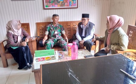 Adakan Musyawarah Danramil 17/Wanayasa Sambangi Kantor Kecamatan