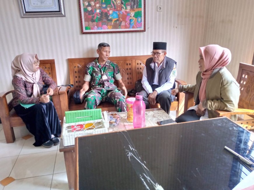 Adakan Musyawarah Danramil 17/Wanayasa Sambangi Kantor Kecamatan