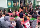 Ramai Ramai Sambangi Koramil 17/Wanayasa Untuk Semarakan HUT TNI Yang Ke- 80